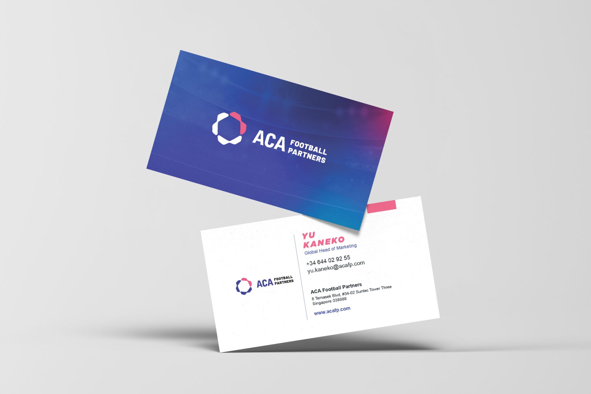 ACAFP Business cards design