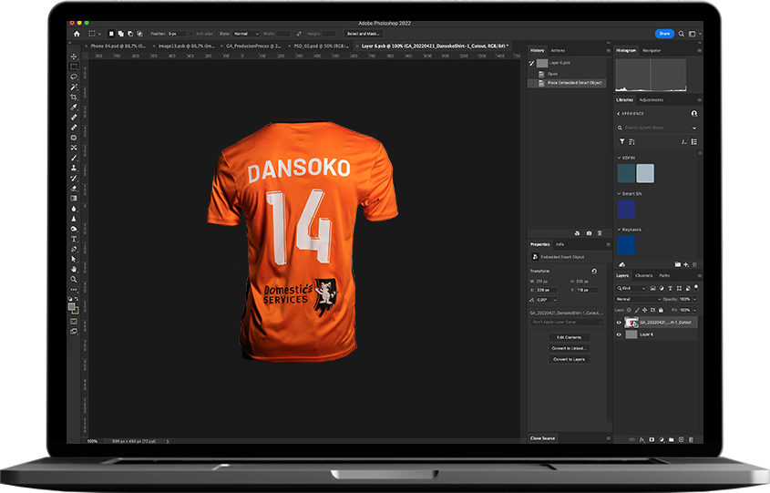 Giveaway visual in photoshop